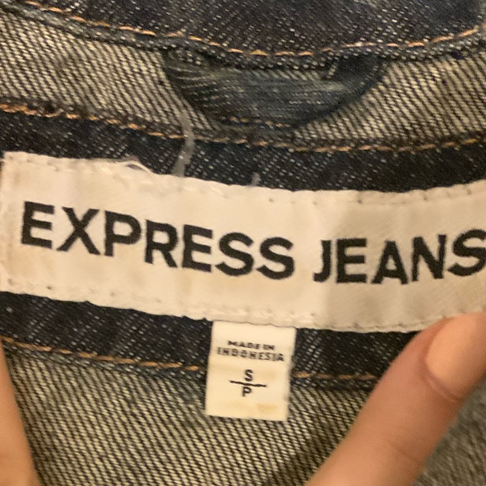 Express Jean Jacket Size Small - Picture 3 of 3